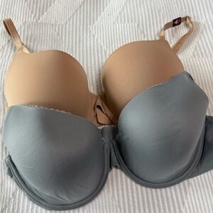 Victoria’s Secret 34B Elegant Gray and Tan Women's Bra